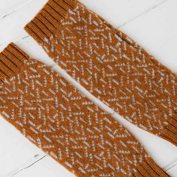 Miss Knit Nat - Wholesale Hand warmer - Scatter wrist warmers - sedona and angelite2