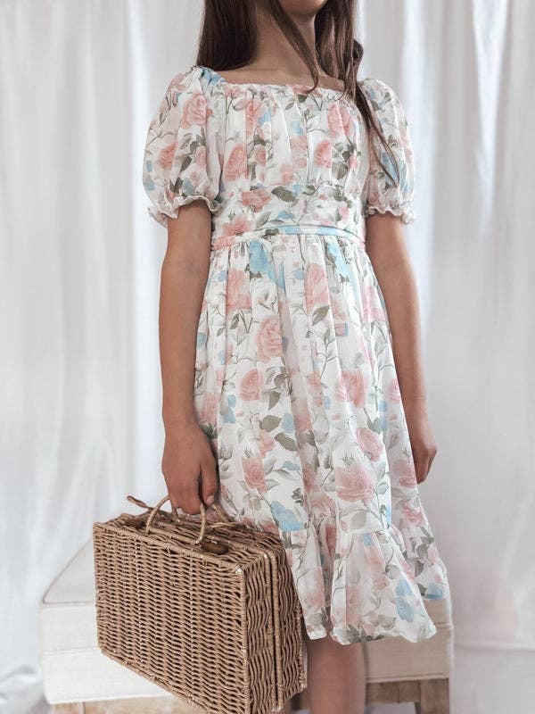 A Little Lacey - Wholesale Dress - Kids - Matilda Girls Pastel Dress2