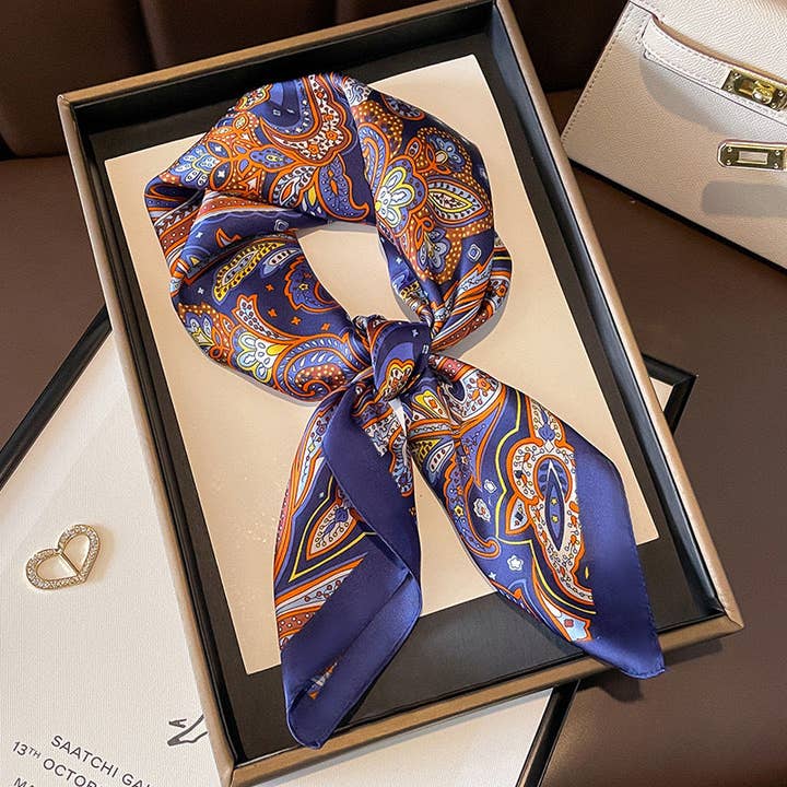 Marayn - Wholesale Scarf - Women's - Korean Silk Scarf Chic Style Sun Protection Versatile34