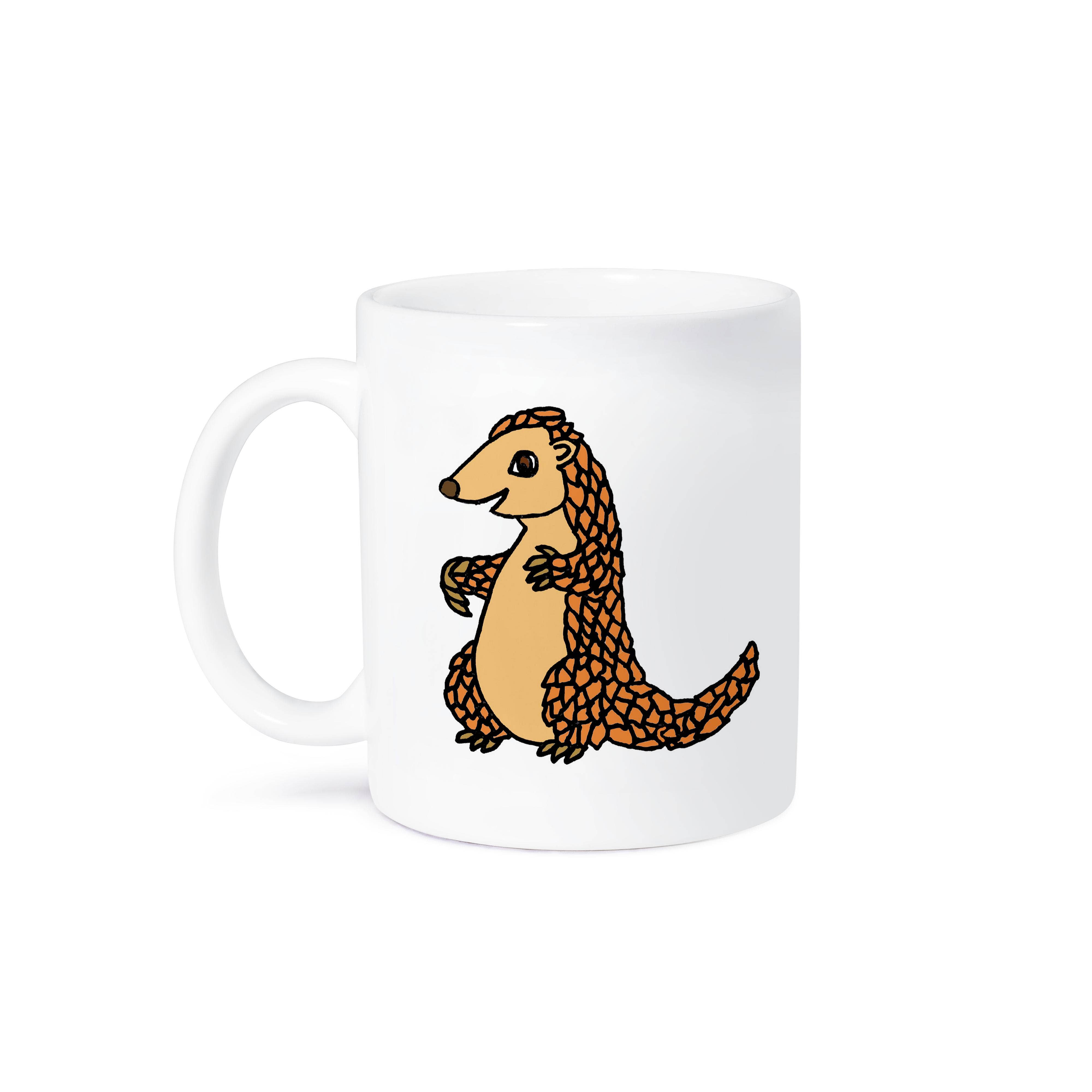 3dRose - Wholesale Coffee Mug - 3dRose, Cute Funny Unique Pangolin Cartoon, Mug8
