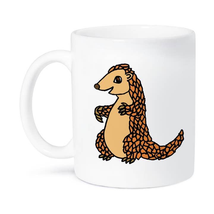 3dRose - Wholesale Coffee Mug - 3dRose, Cute Funny Unique Pangolin Cartoon, Mug8