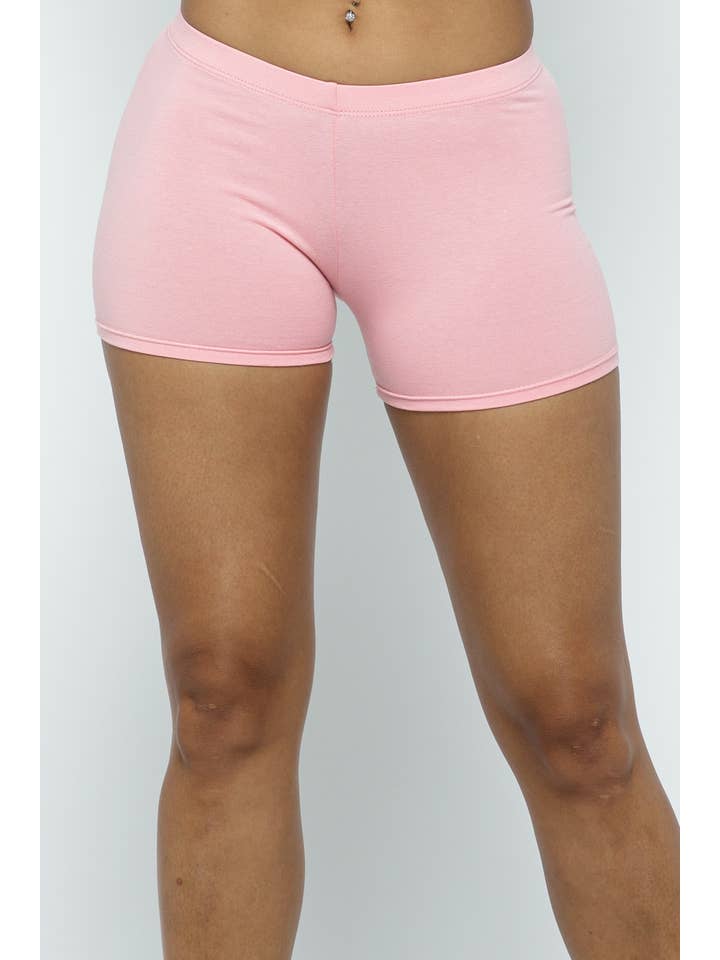 Lime All the Time - Wholesale Lounge Shorts - Women's - Basic Solid Lounge Shorts1