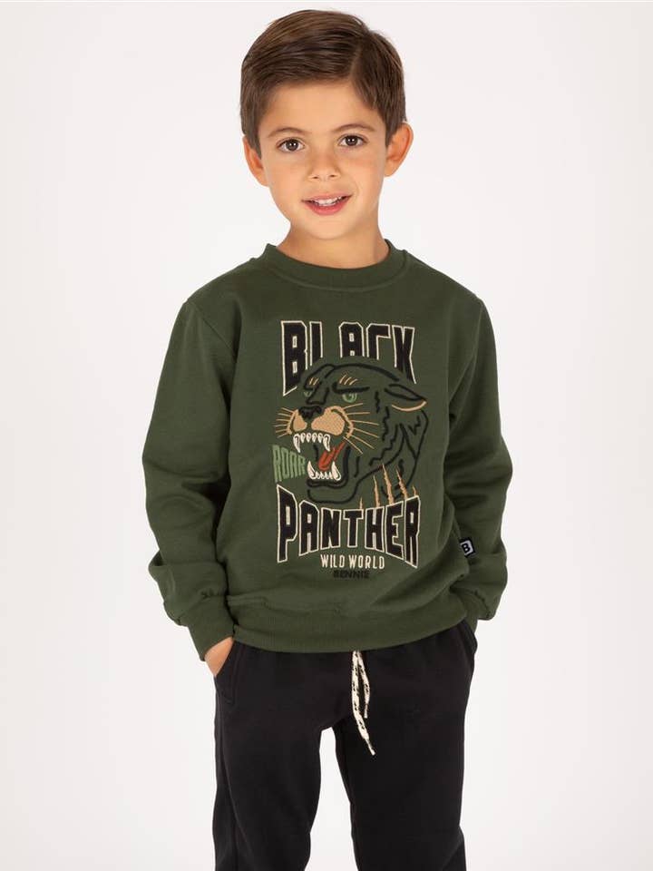 Sudadera Pantera Negra para venta al por mayor de BENNIE KIDS