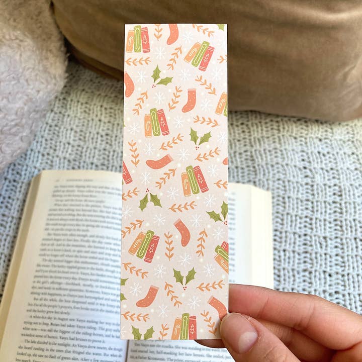 Tales and Pages Shop - Wholesale Bookmark - Bookish Winter Bookmark1