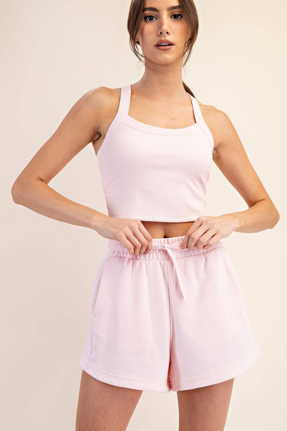 Rae Mode - Vente Short d'intérieur – femme - Short basique en French Terry47