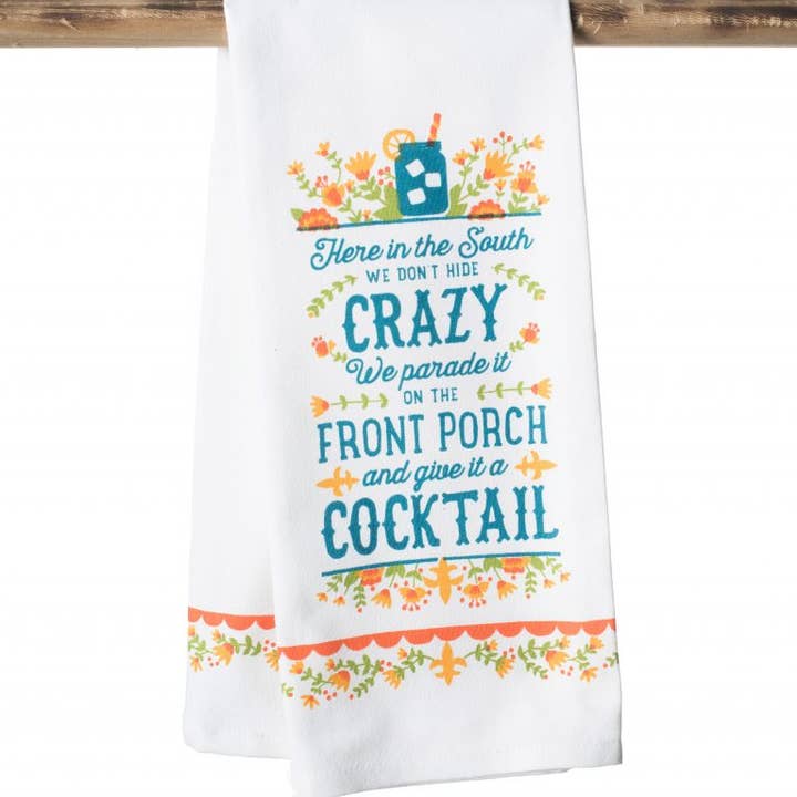 Torchon de cuisine - Crazy pour la vente par THE PARISH LINE