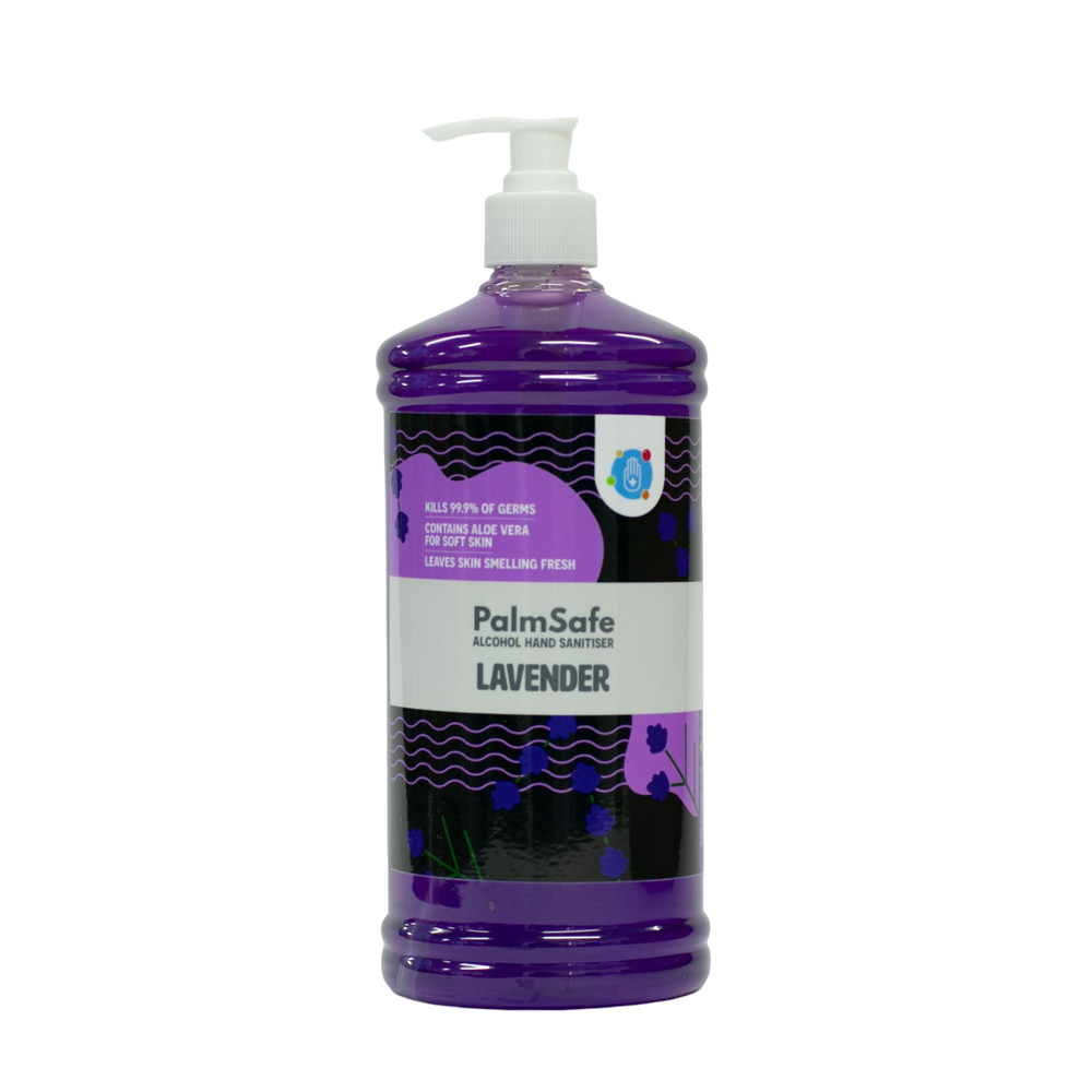 Palm Safe - Wholesale Hand Sanitizer - One Litre Pump Bottles of Premium Hand Sanitiser11