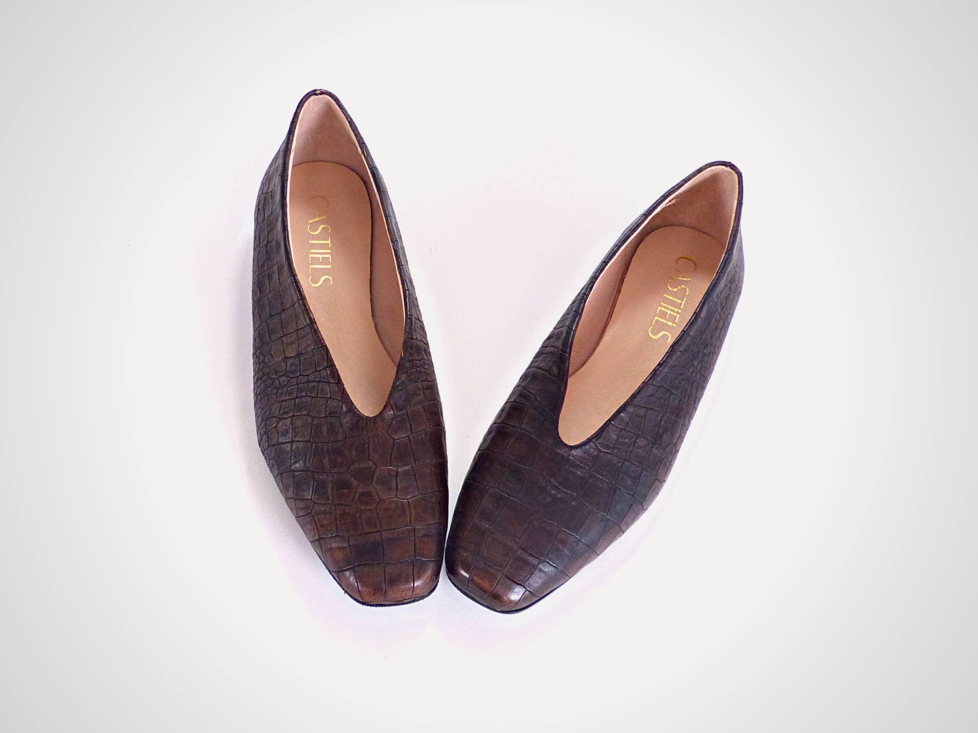 Castiels - Wholesale Flats - Women's - Grace Cocco Chestnut2