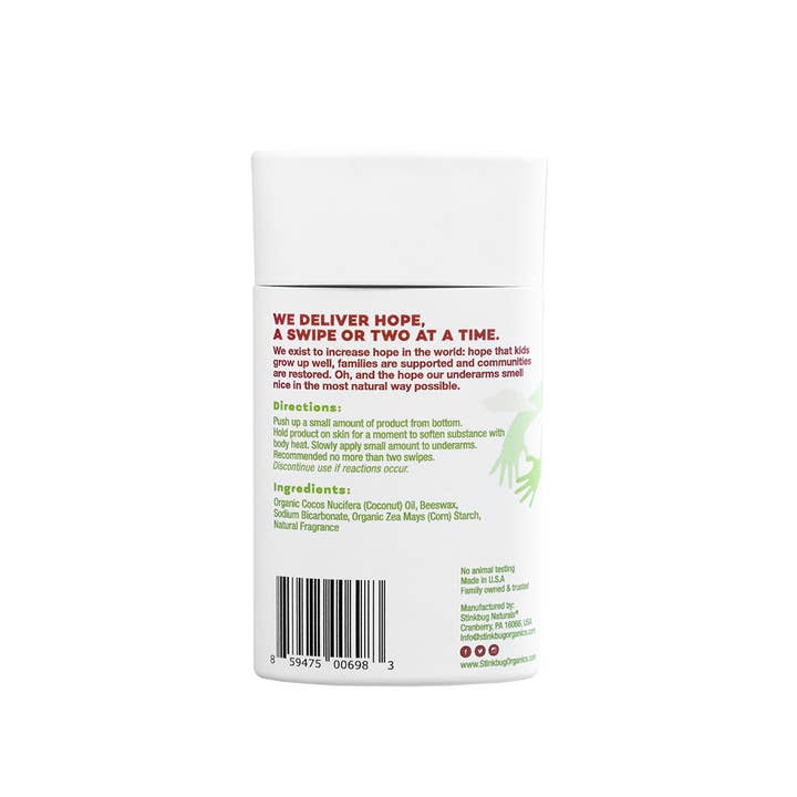 Stinkbug Naturals - Wholesale Deodorant - Unisex - Plastic Free Cedar Eucalyptus Deodorant