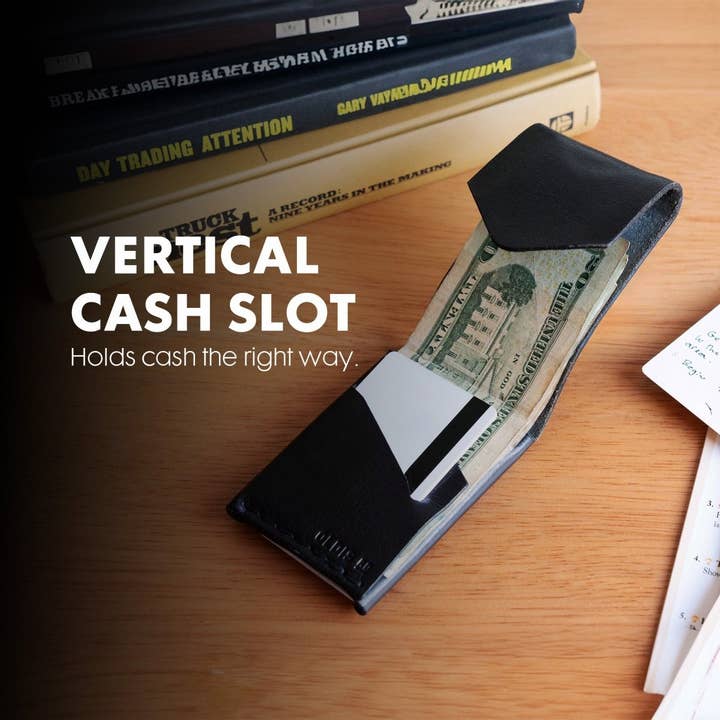 Oldis Road – Carteira – Homem por atacado – Oldis One: Carteira Vertical Minimalista5