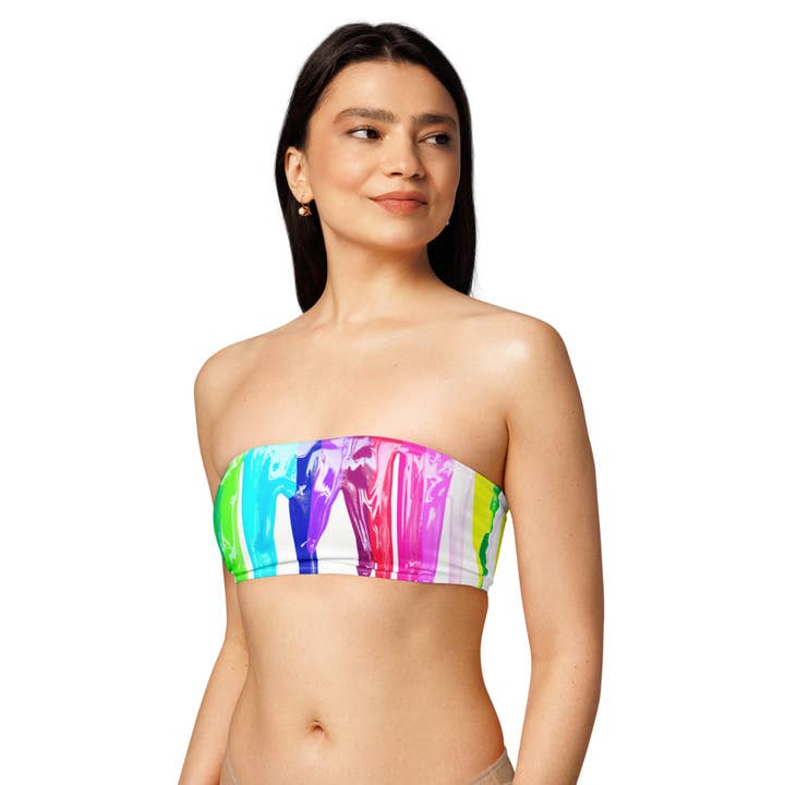 Haut de bikini bandeau Creative License pour la vente par Jolly & Goode