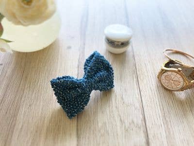 Mignonnery - Vendita all'ingrosso Kit per lavoretti fai da te - Fermaglio/Papillon Jules - Kit maglia per principianti20