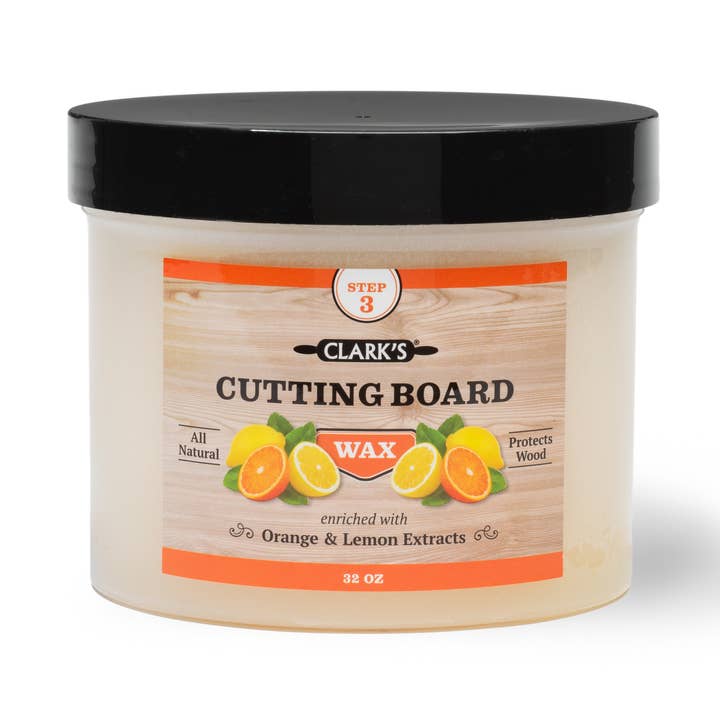 CLARK'S – wholesale Cutting board – CLARK'S Cutting Board Wax (32 oz) | Orange and Lemon scented0