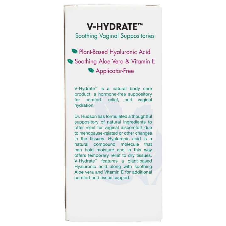 Vitanica - Wholesale Oral Supplement/Vitamin - V-Hydrate Vaginal Suppositories2