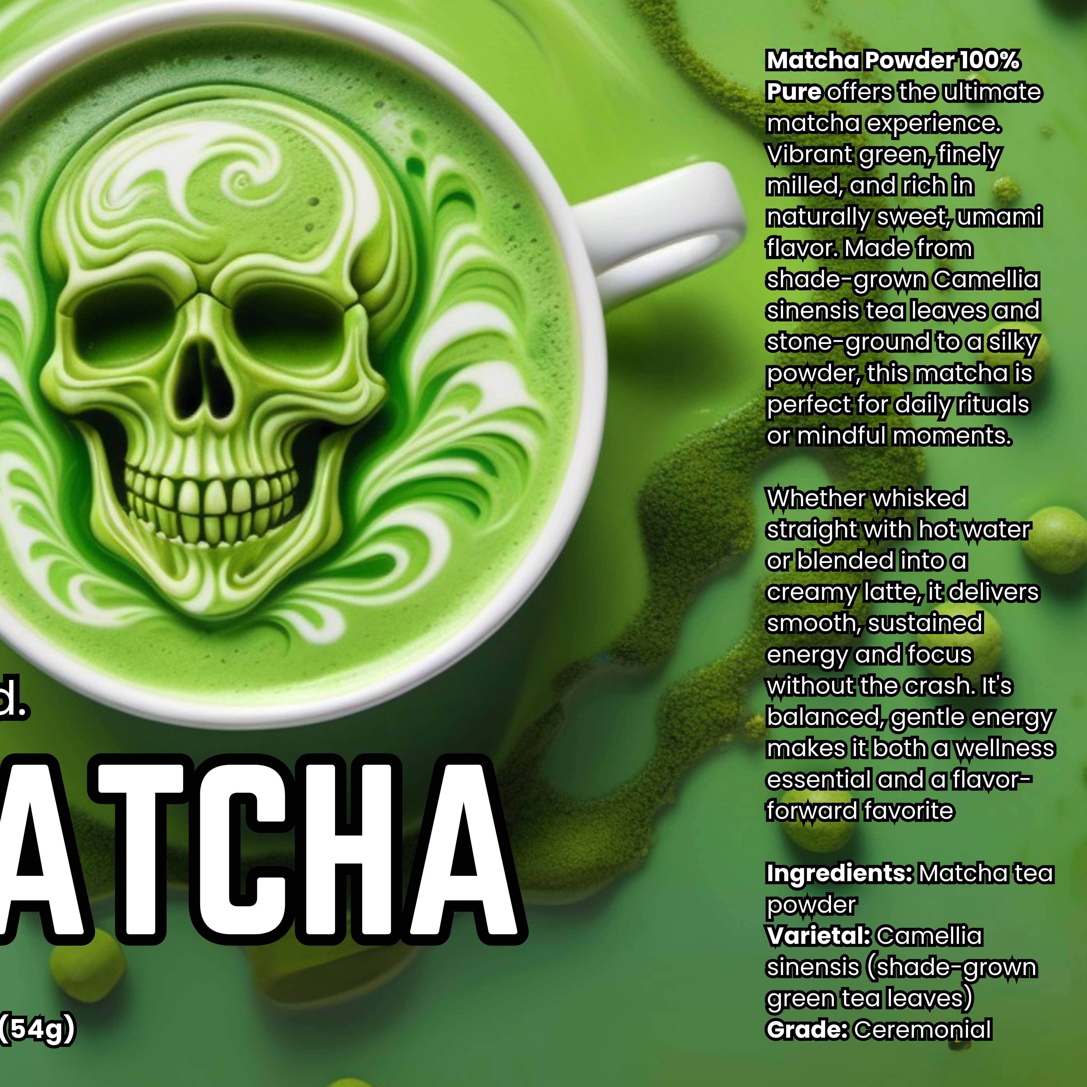 Mass Cast, LLC - Wholesale Loose Tea - Matcha Powder by Project M7