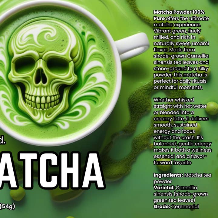 Mass Cast, LLC - Wholesale Loose Tea - Matcha Powder by Project M7