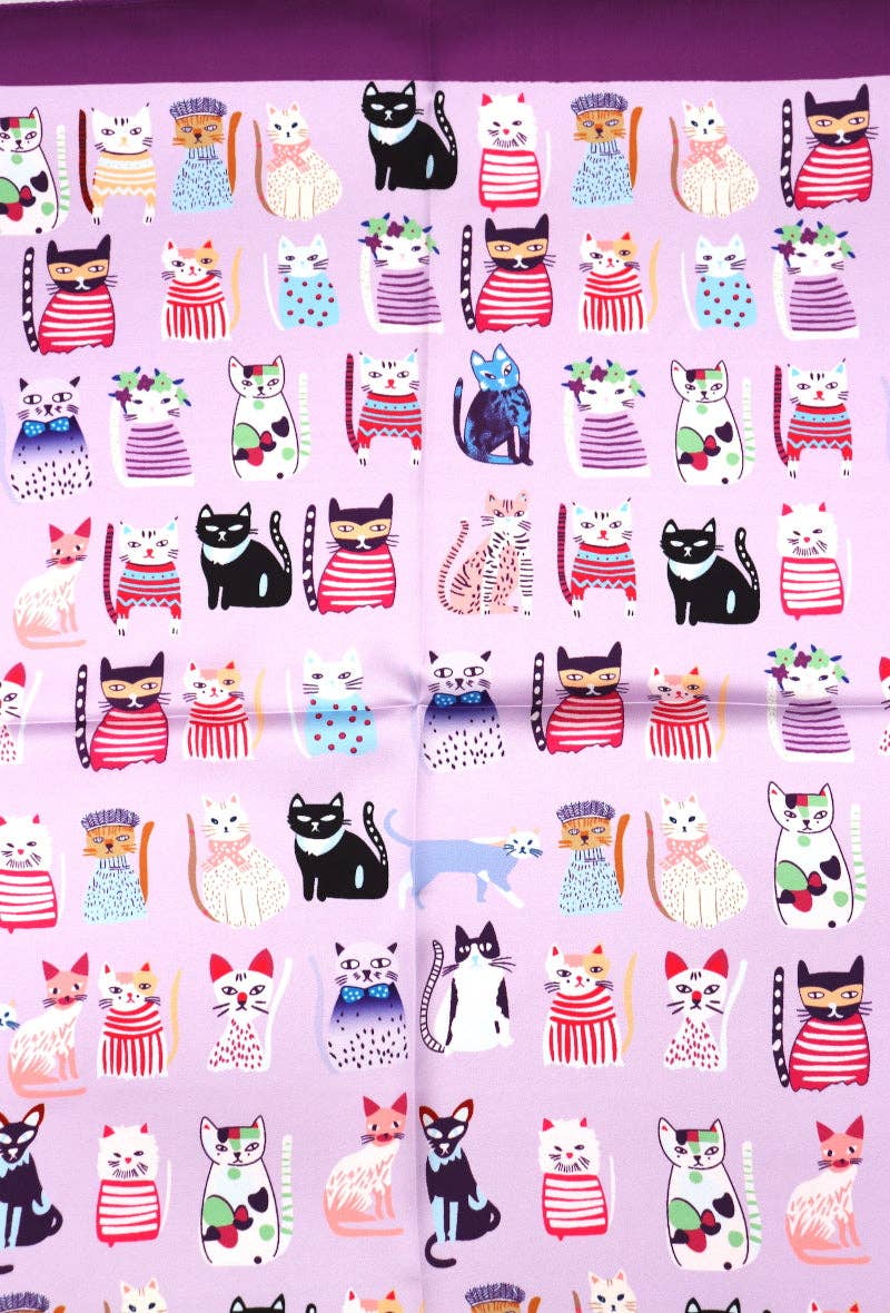 LIL' MOON - Wholesale Scarf - Women's - Square #SQ2300219