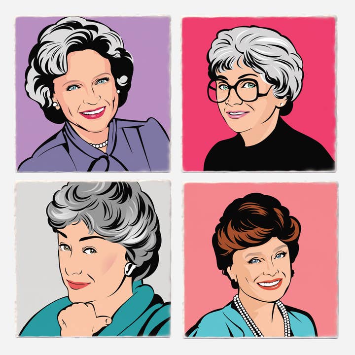 Golden Girls Coasters for wholesale by Versatile Coasters