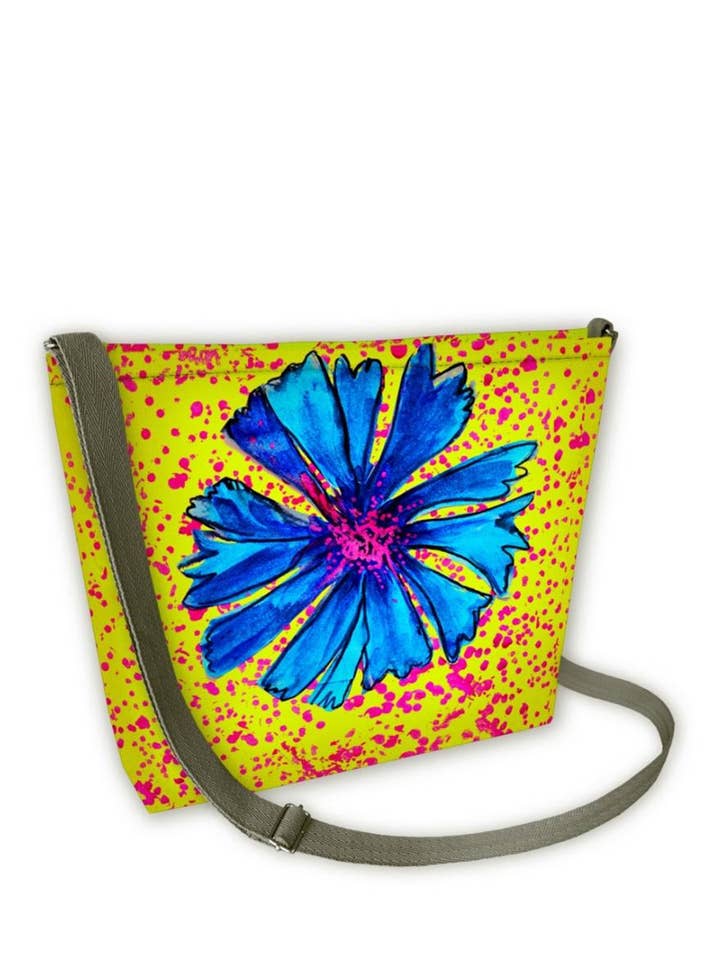 Fiesta Canvas schoudertas Samba Bertoni Line voor wholesale door IngrossoBertoni by INCI Srl