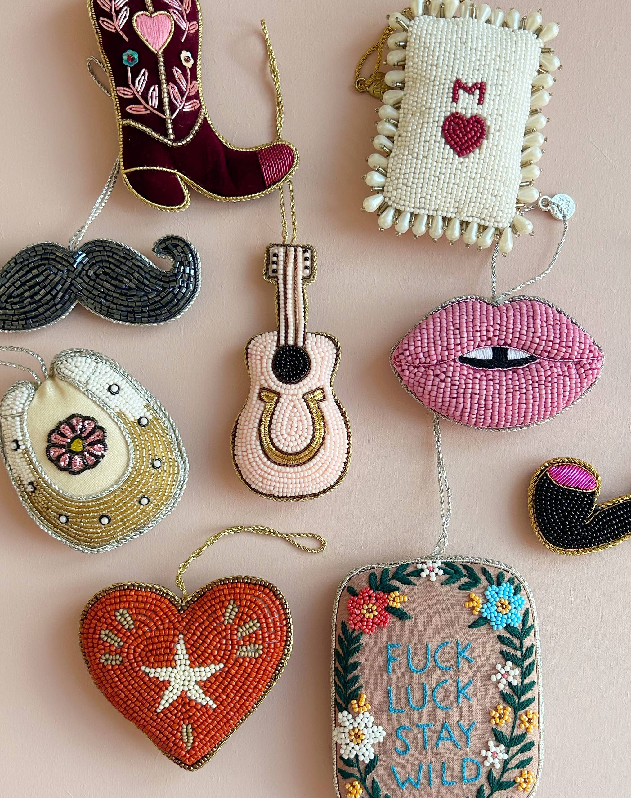 Tinytiny.dk - Wholesale Ornament - Handmade ornament MOUSTACHE3