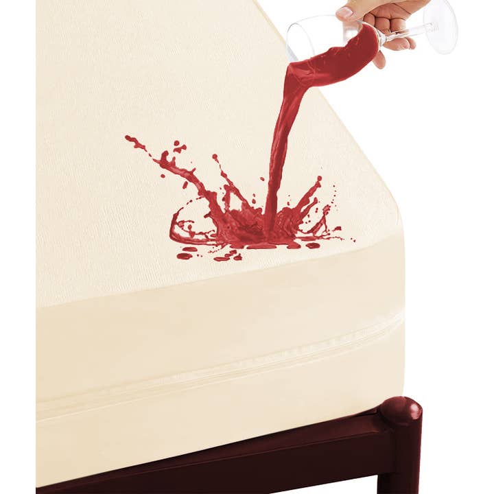 Sleep & Beyond - Venta al por mayor Cubrecolchones/protectores de colchones - Funda de colchón impermeable 100% algodón orgánico5