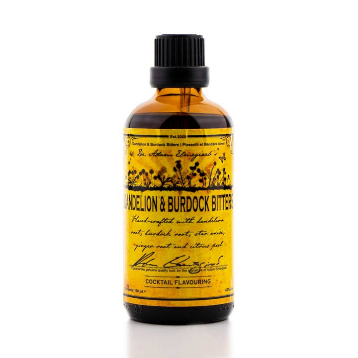 Dr. Adam's Dandelion & Burdock Bitters for wholesale by The House of Botanicals
