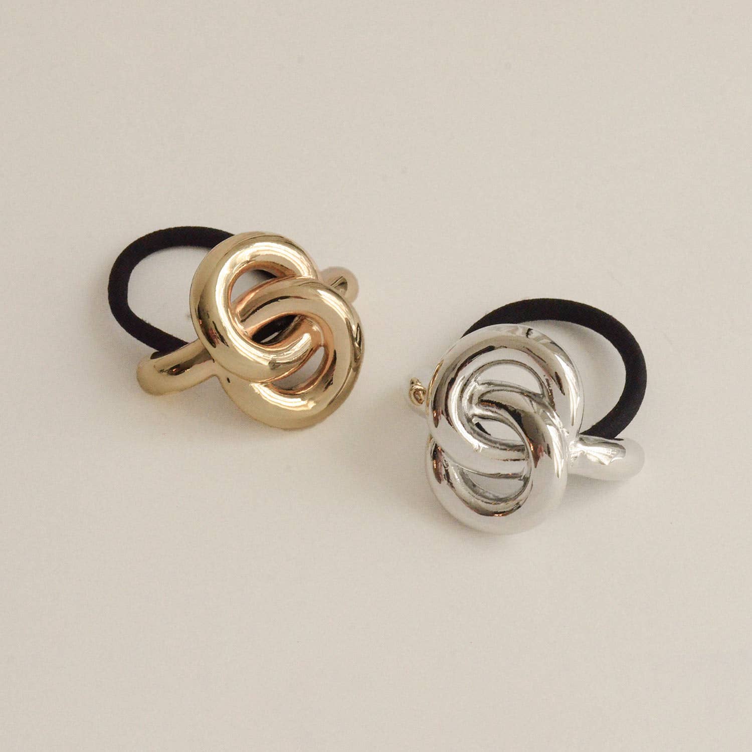 nar'sha - Wholesale Hair Tie - Eternal Loop Ponytail Hair Tie | Gold4