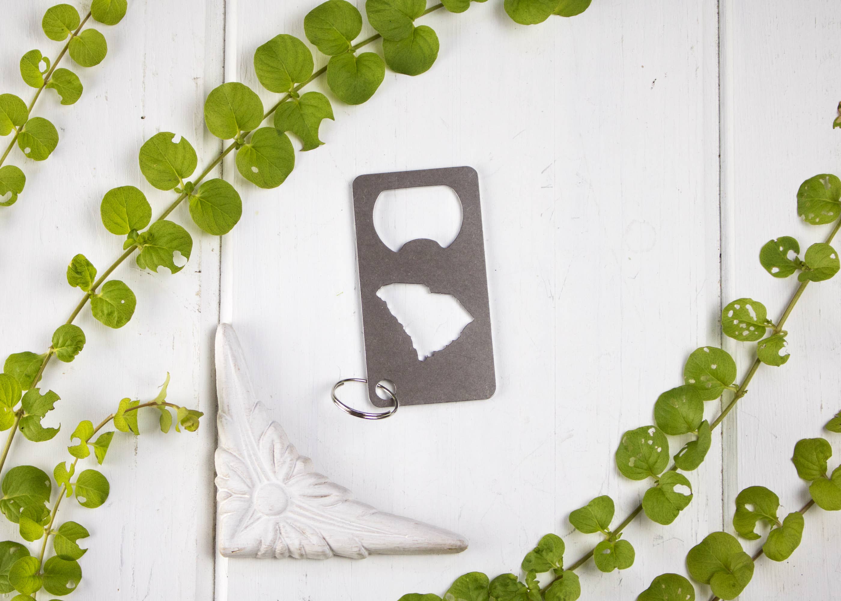 Iron Maid Art - Wholesale Bottle/Wine Opener - South Carolina State Stainless Steel Beer Bottle Opener Gift1