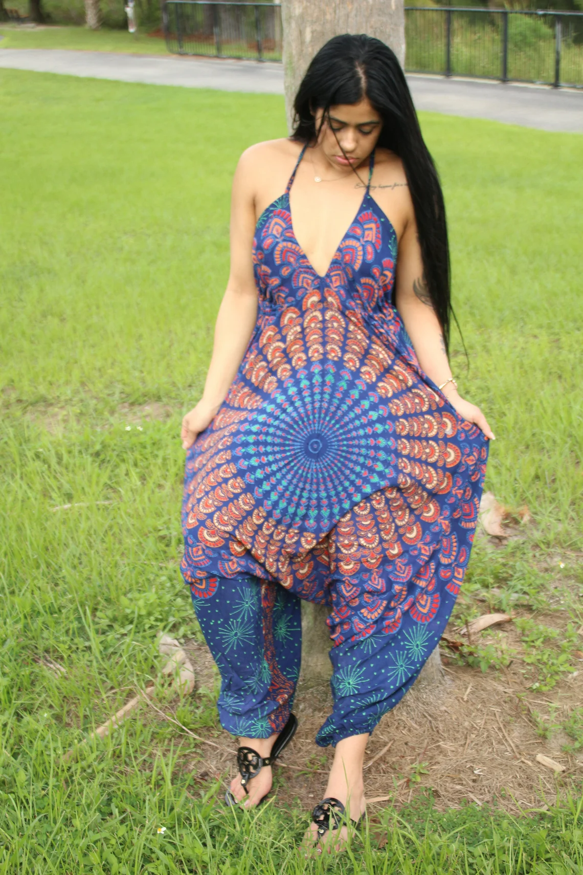 Foutaz LLC - Wholesale Jumpsuit - Women's - One Size Romper, Bohemian clothing, Boho Jumpsuit (Copy) (Co1