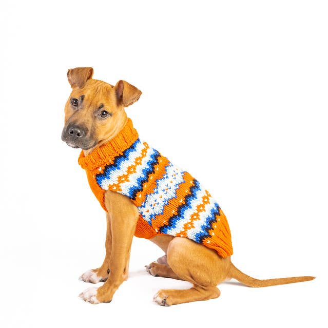 Campfire Dog Sweater for wholesale by CHILLY DOG LLC