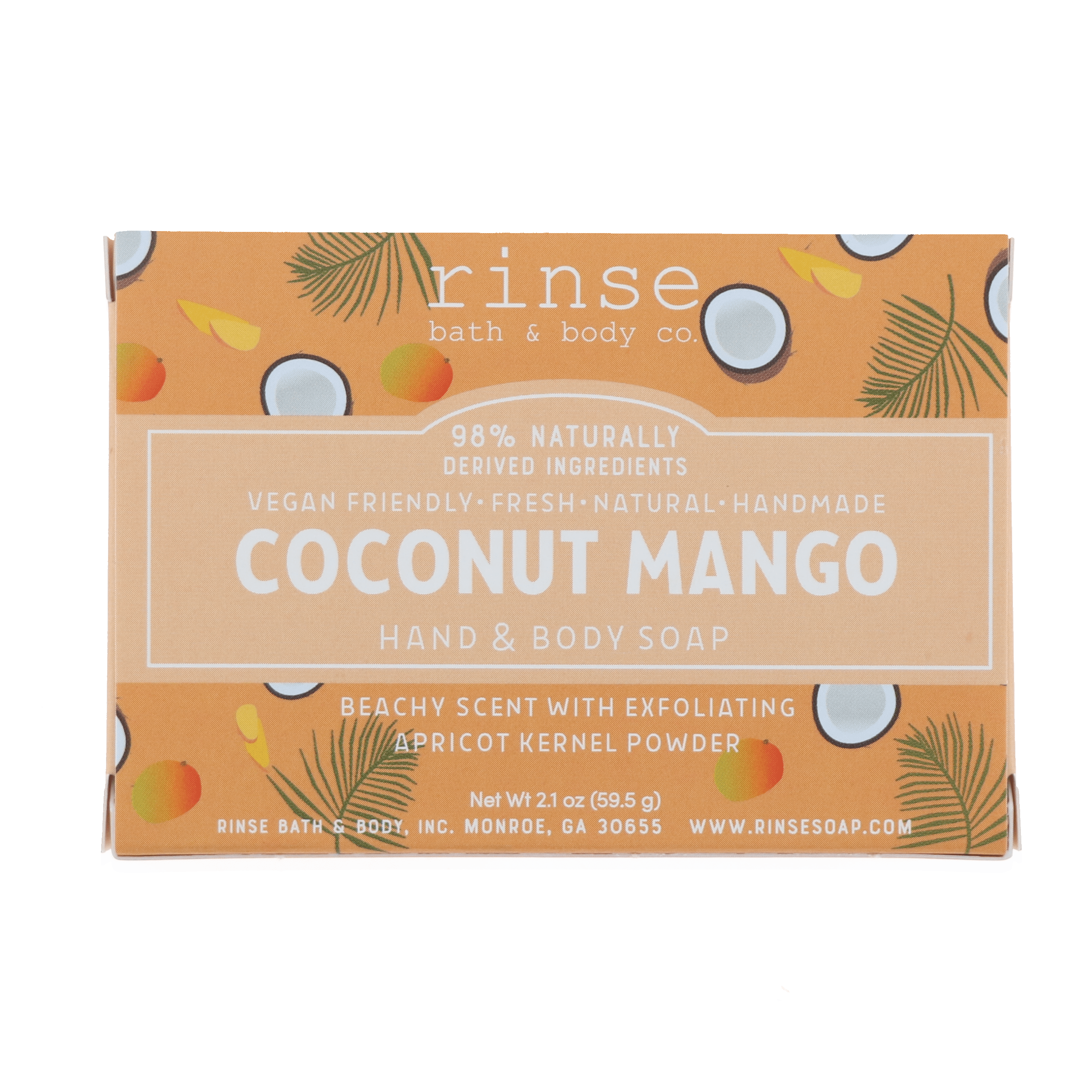 Rinse Bath Body Inc - Wholesale Bar Soap - Mini Soap - Coconut Mango | Natural Bar Soap1