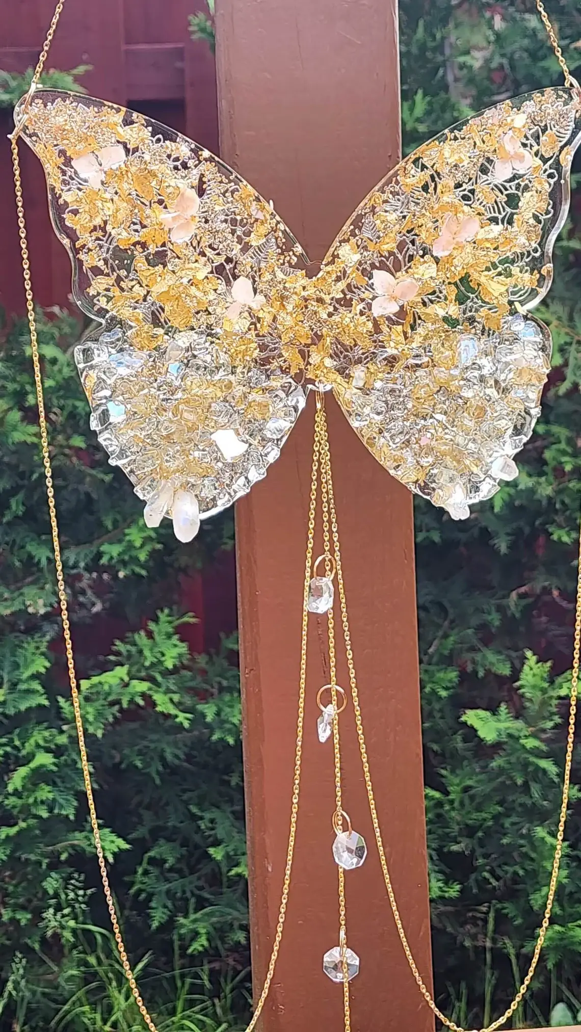 Grey Stone boutique – wholesale Suncatcher – Crystal butterfly suncatcher, House warming gift3