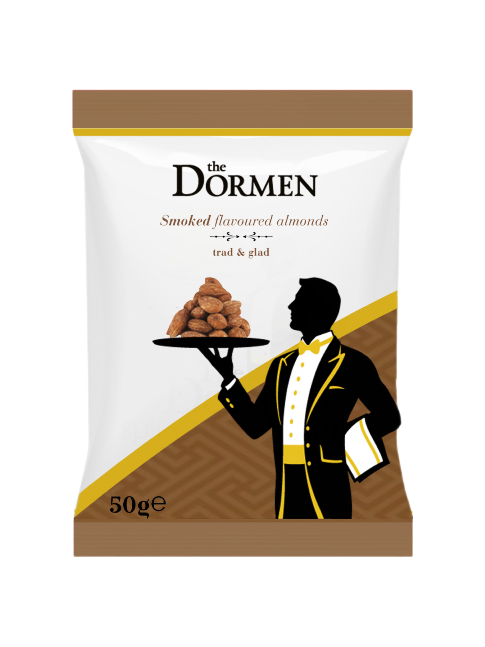 Dormen Foods – wholesale Nuts – The Dormen Smoked Almonds 24 x 50g Snack Pack0