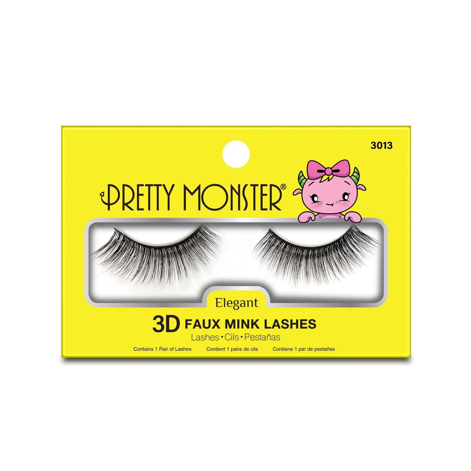 Rude Cosmetics – wholesale False/fake eyelashes – Pretty Monster Lashes Tabletop Display Set B, 108 pcs15