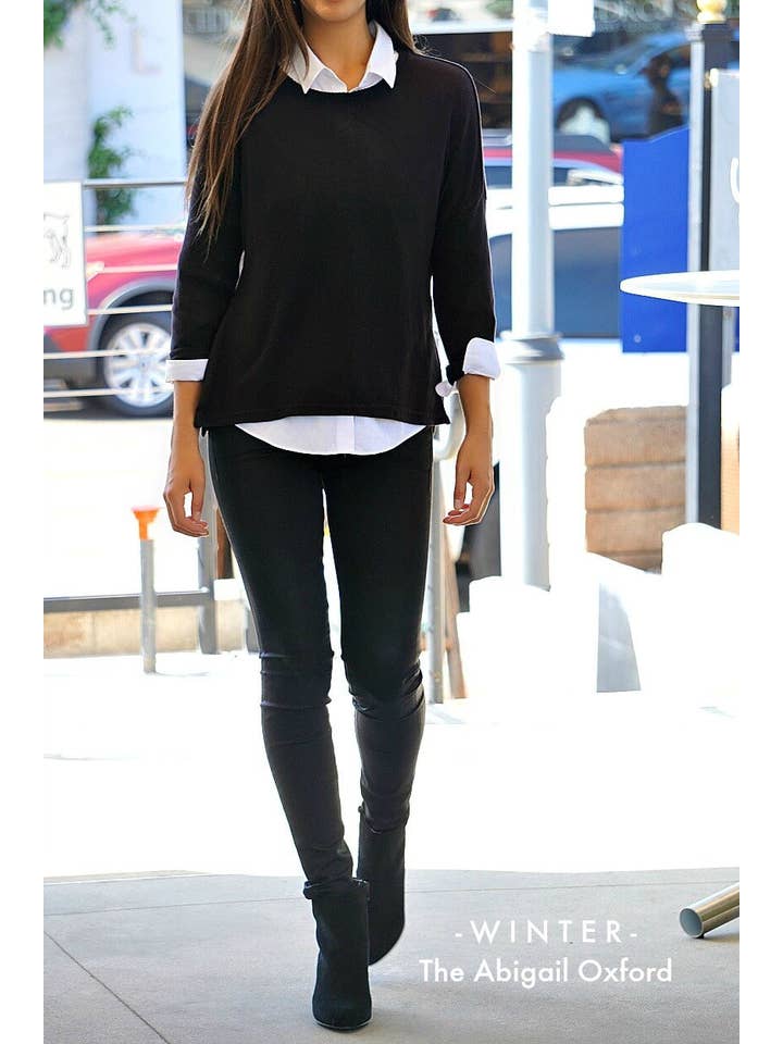 The Lomas Brand - Wholesale Button Down Shirt - Women's - The Abigail Oxford5