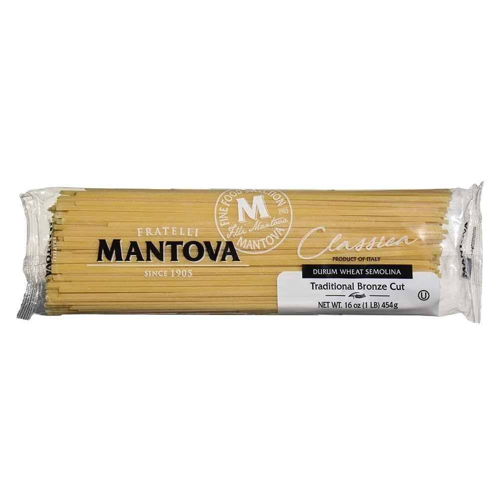 Fine Italian Food - Wholesale Pasta - Mantova Bronze Cut Linguine Pasta, 1 lb.0