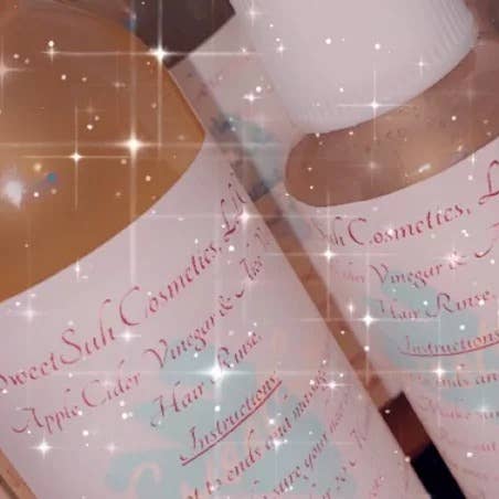Rince-cheveux au vinaigre de cidre et à l'aloe vera pour la vente par Sweetsuh Cosmetics