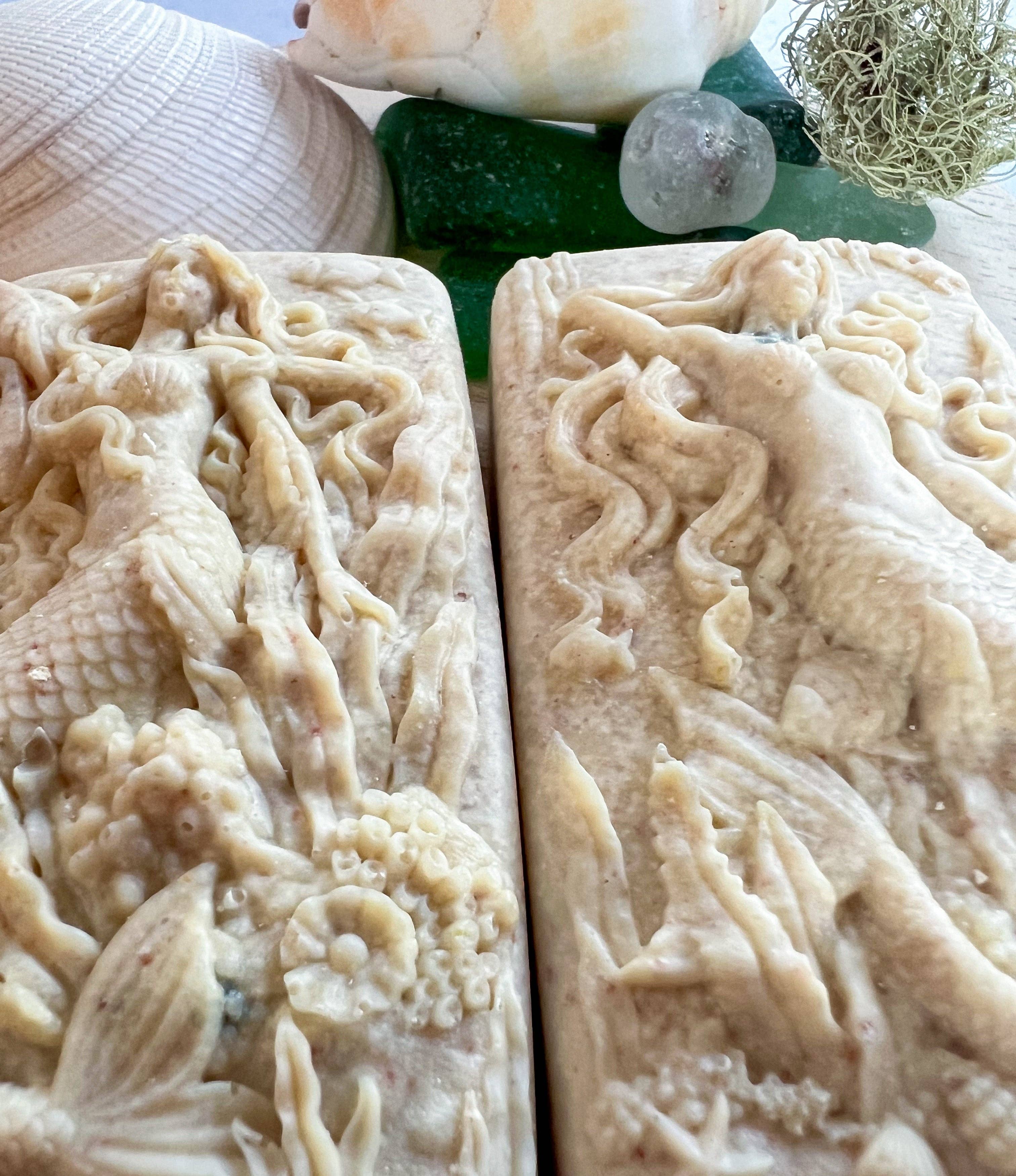 Fairyland Glade - Wholesale Bar Soap - Northwoods Hidden Sea Glass Sea Salt Soap MADE TO ORDER6