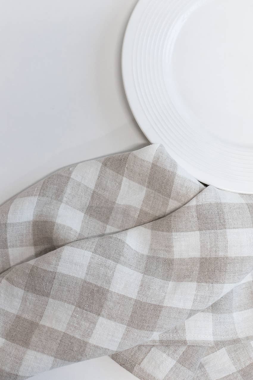 Linen Way Inc. - Wholesale Tea Towel - Tuile Linen Tea Towel - new dye lot5