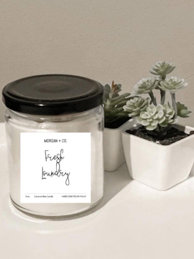 Blanchisserie fraîche pour la vente par Morgan + Co