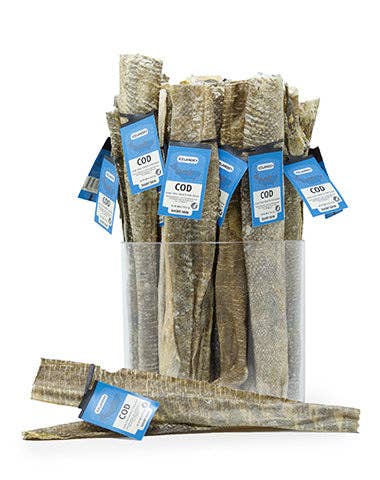 Icelandic+ - Vente Friandises – chien - Peaux de Cabillaud Courtes à Mâcher pour Chien (36 Peaux)4