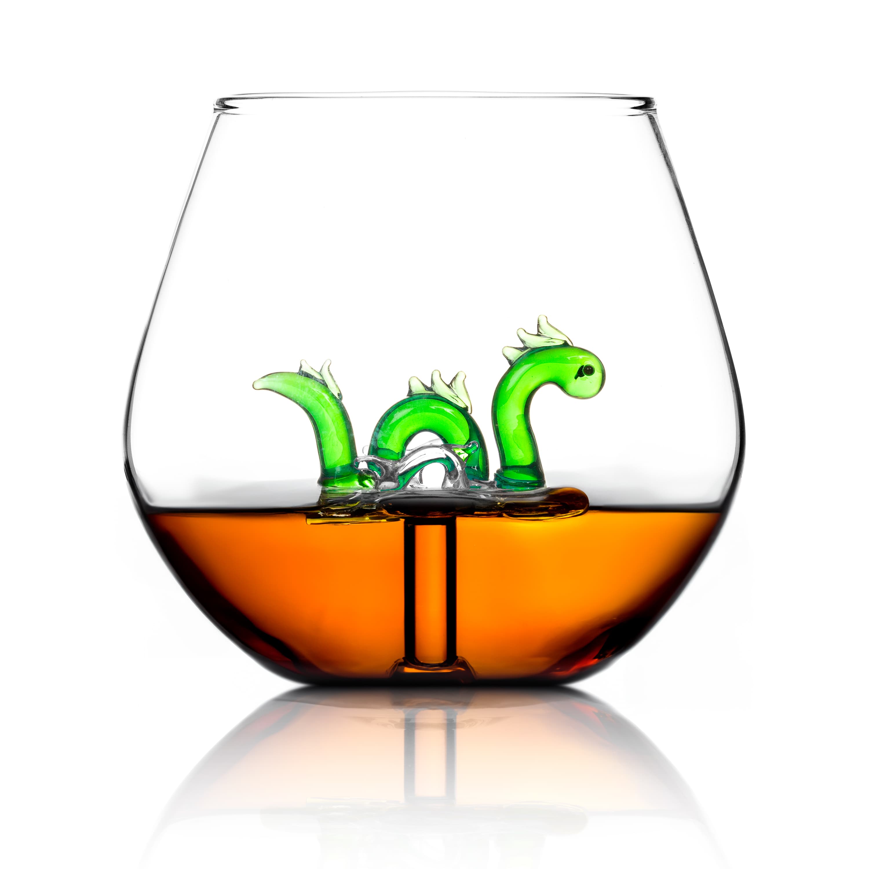 Wholesale Gifts Tomorrow – wholesale Cocktail/liquor glass – Nessie in a Stemless Glass Cocktail Tumbler (450ml)2
