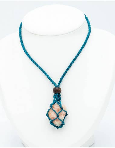 Kimago Look - Wholesale Pendant/Charm Necklace - Complete Mineral Stone Pendant15