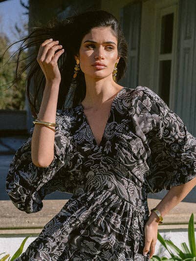 ROBE COURTE VERONA NOIR & BLANC pour la vente par Piti Cuiti