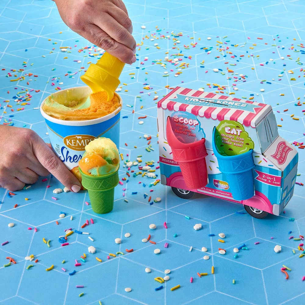 TALISMAN DESIGNS - Wholesale Ice Cream Scoop - Small Kiddie Kones™ - Set of 42