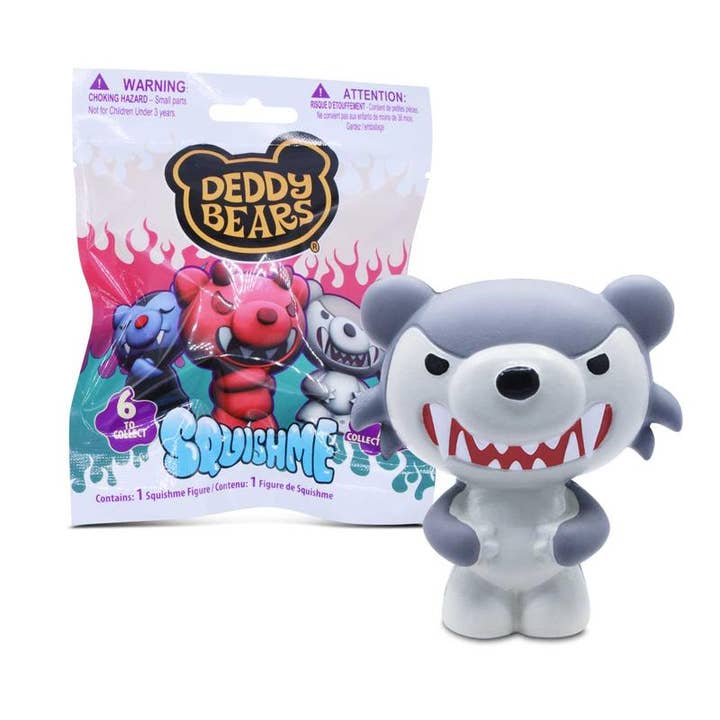 License 2 Play Toys - Wholesale Squishy Toy - Kids & Baby - Deddy Bears 2.5" SquishMe Scented Figs in 16pc Display0