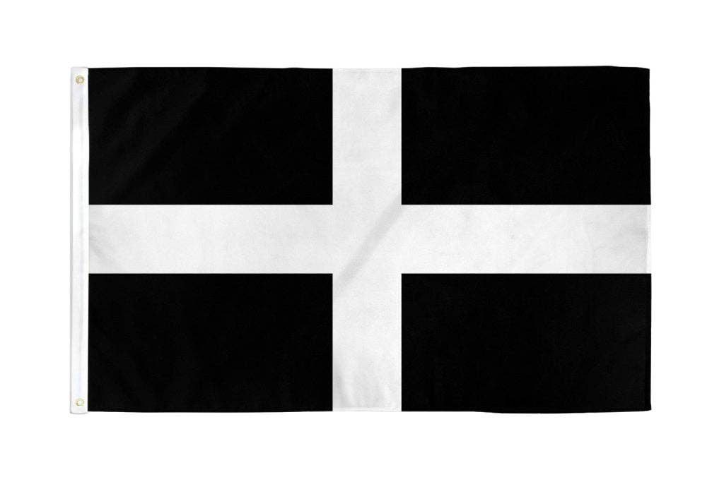 Flags Importer - Wholesale Flag - Cornwall Flag 3x5ft Poly0