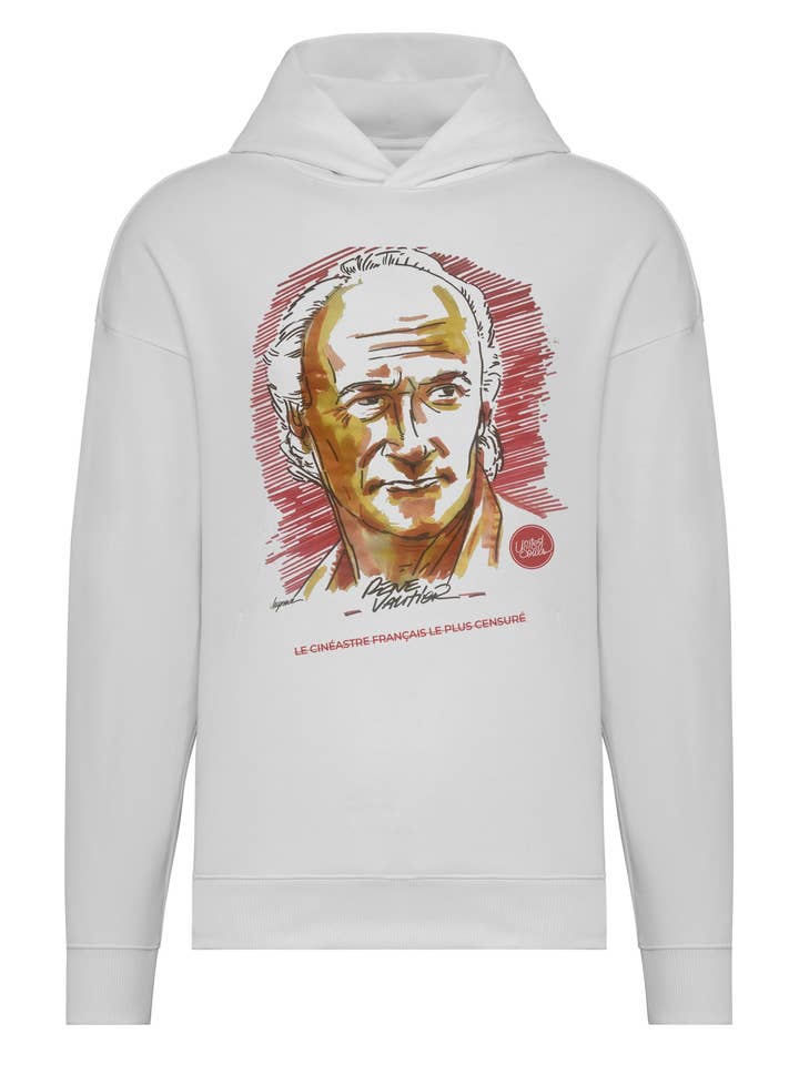 René Vautier I O hoodie oversized unissexo por atacado de UNITED SOULS