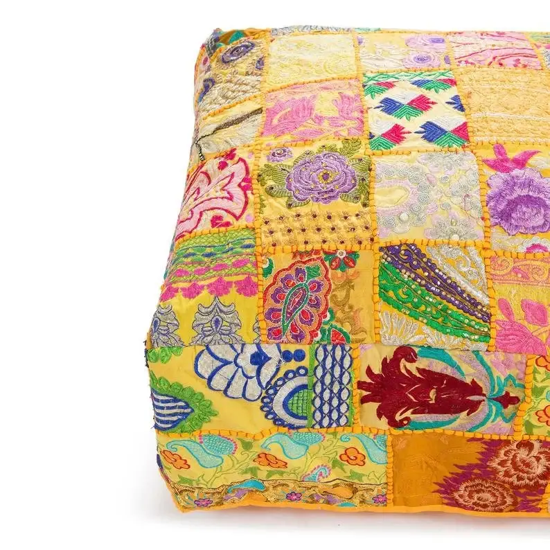 GYPSY STUDIO – wholesale Golvkudde – Bohemiska golvkuddar dekorativ kuddfodral sari stor3