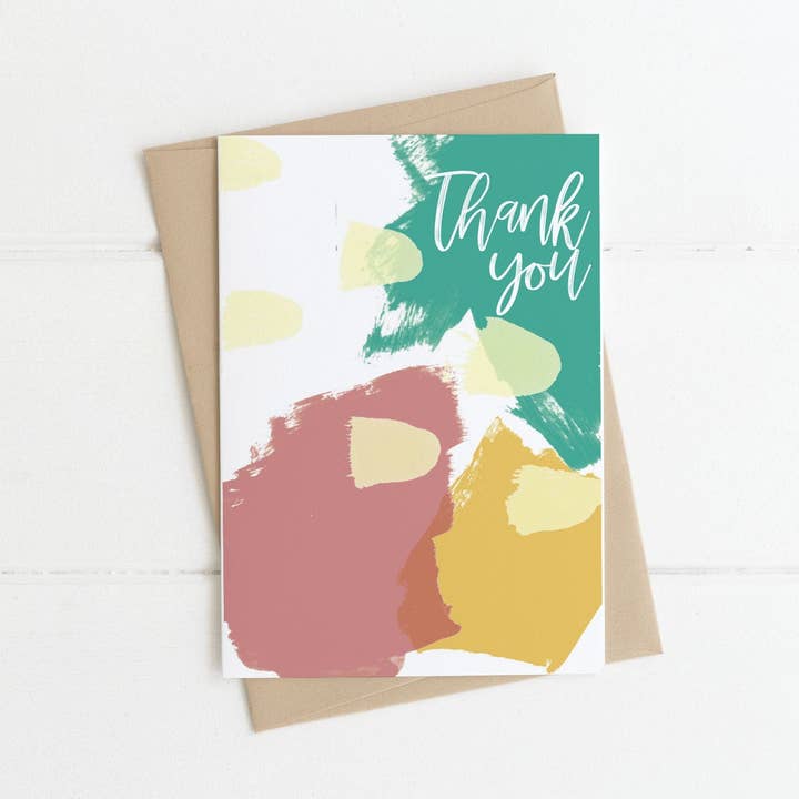 Thankyou | A6 Card for wholesale by Watts Illustration